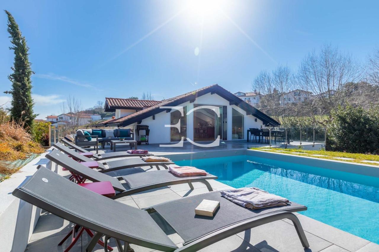 Easy Cles - 5 Bedrooms Villa Heated Pool Ac Saint-Jean-de-Luz Extérieur photo